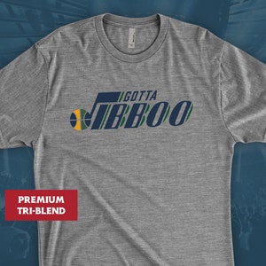 Phish Gotta Jibboo Utah Jazz Trey Anastasio Lot Tee Tri Blend T-shirt