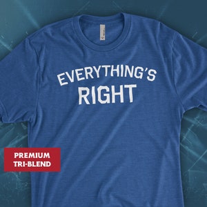 Phish Everything&#39;s Right Tri-Blend Lot Tee Trey Anastasio T-shirt