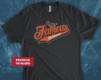 Phish Famous Mockingbird Baltimore Orioles Gamehendge Icculus Vintage Black Trey Anastasio Tri Blend T-shirt Lot Tee