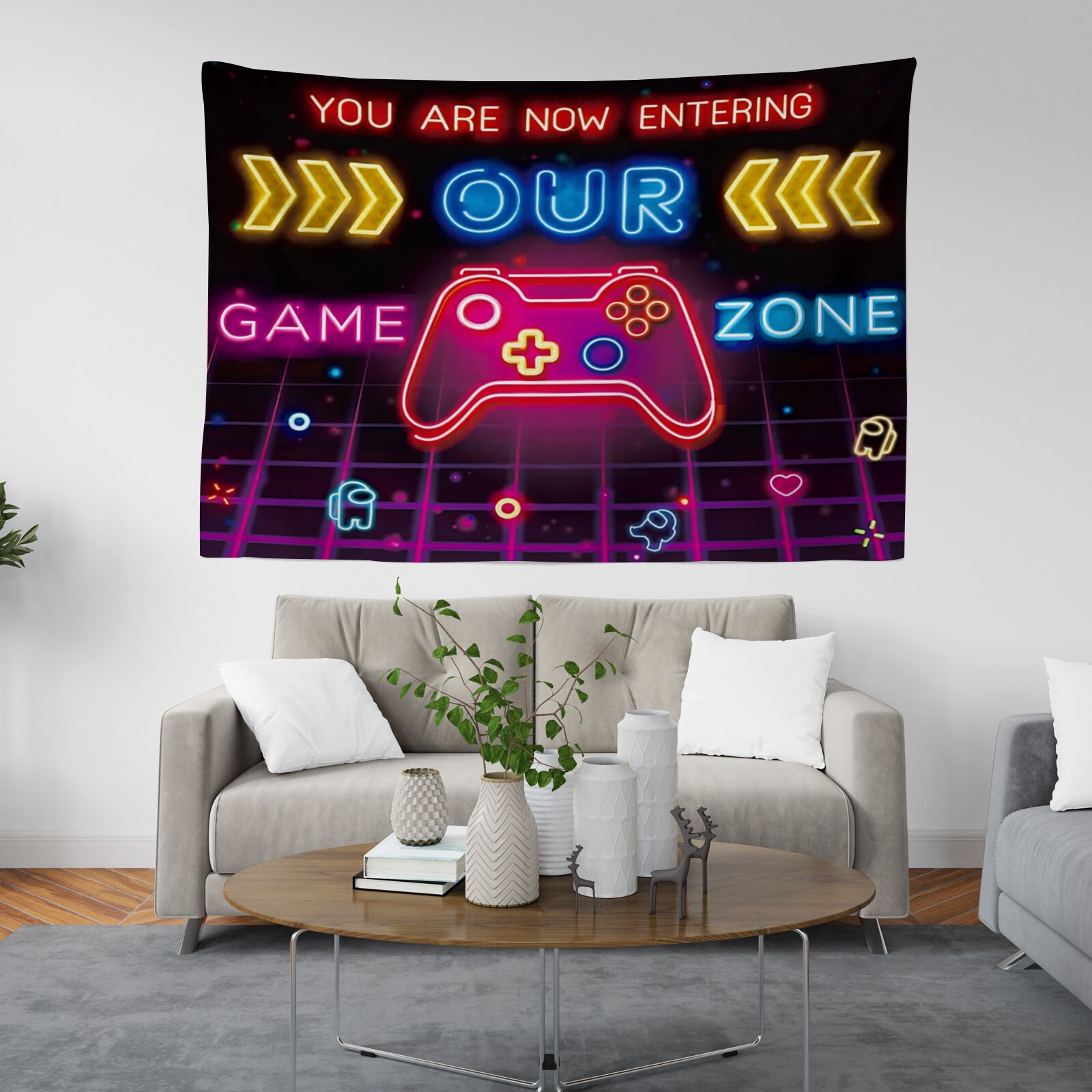 Video game wall tapestry new arrivals