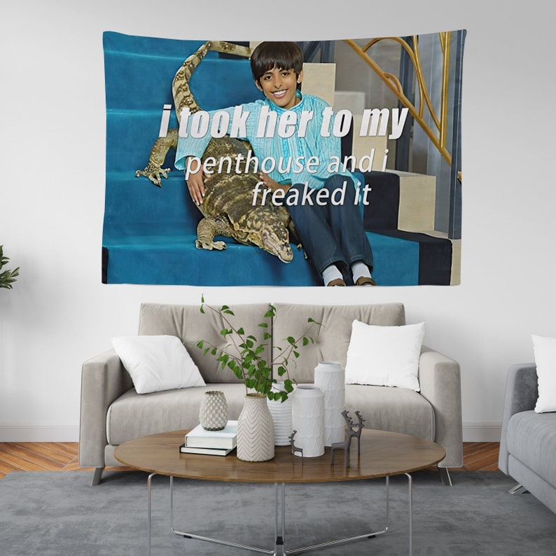 Meme Tapestry Funny Tapestries Wall Hanging Backdrop Party Etsy