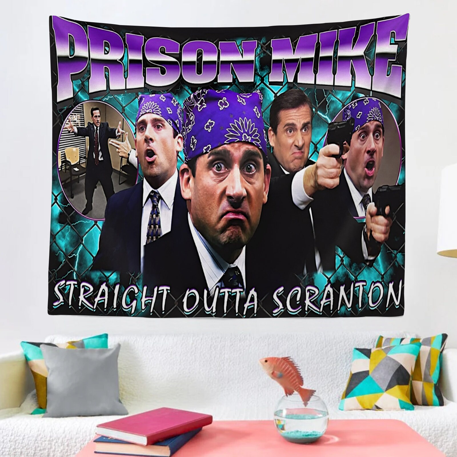 Prison Mike Funny Banner Tapestry sold by Daisy SKU 246294