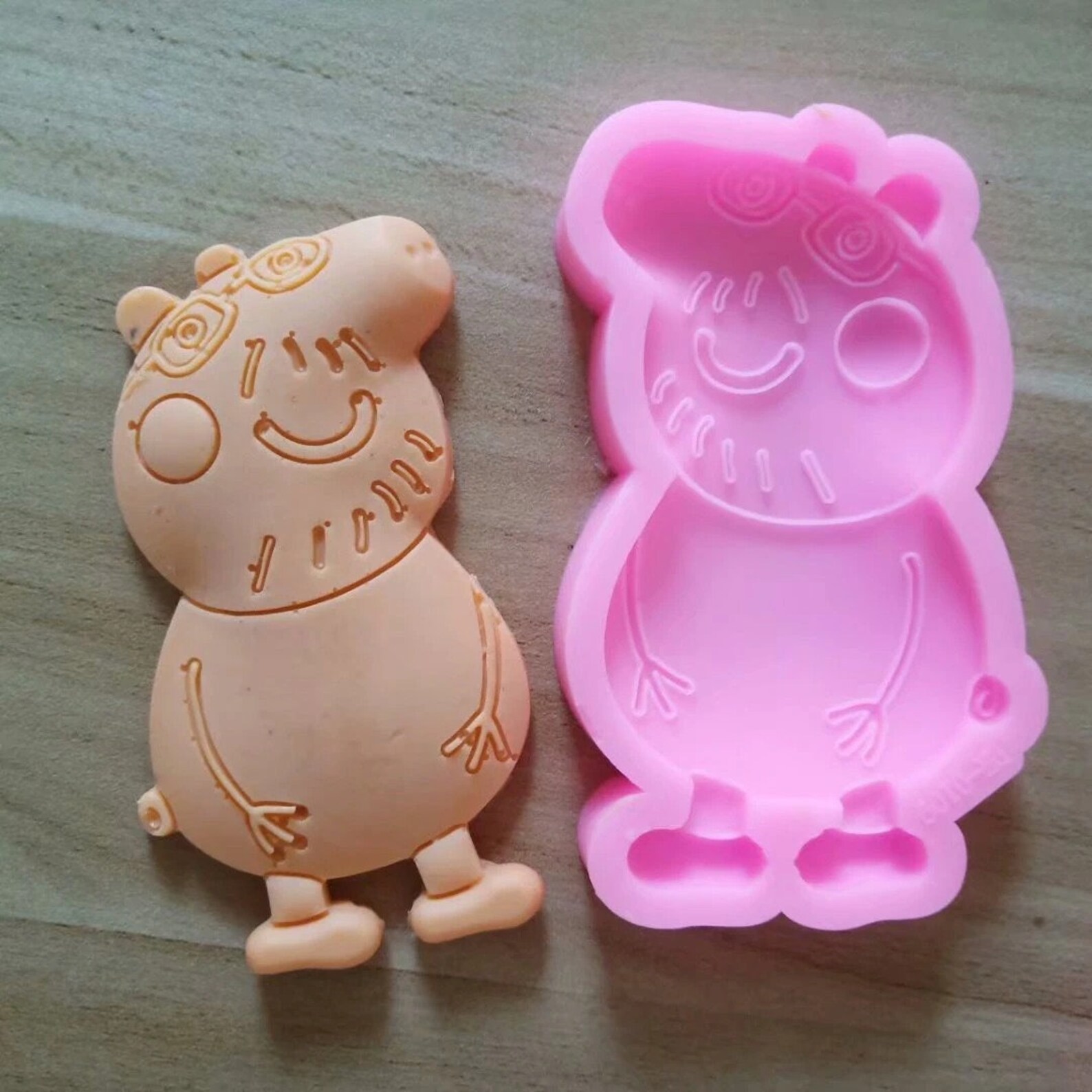 4 Cute Pigs Epoxy Resin Silicone Mold for DIY Handmade Etsy UK