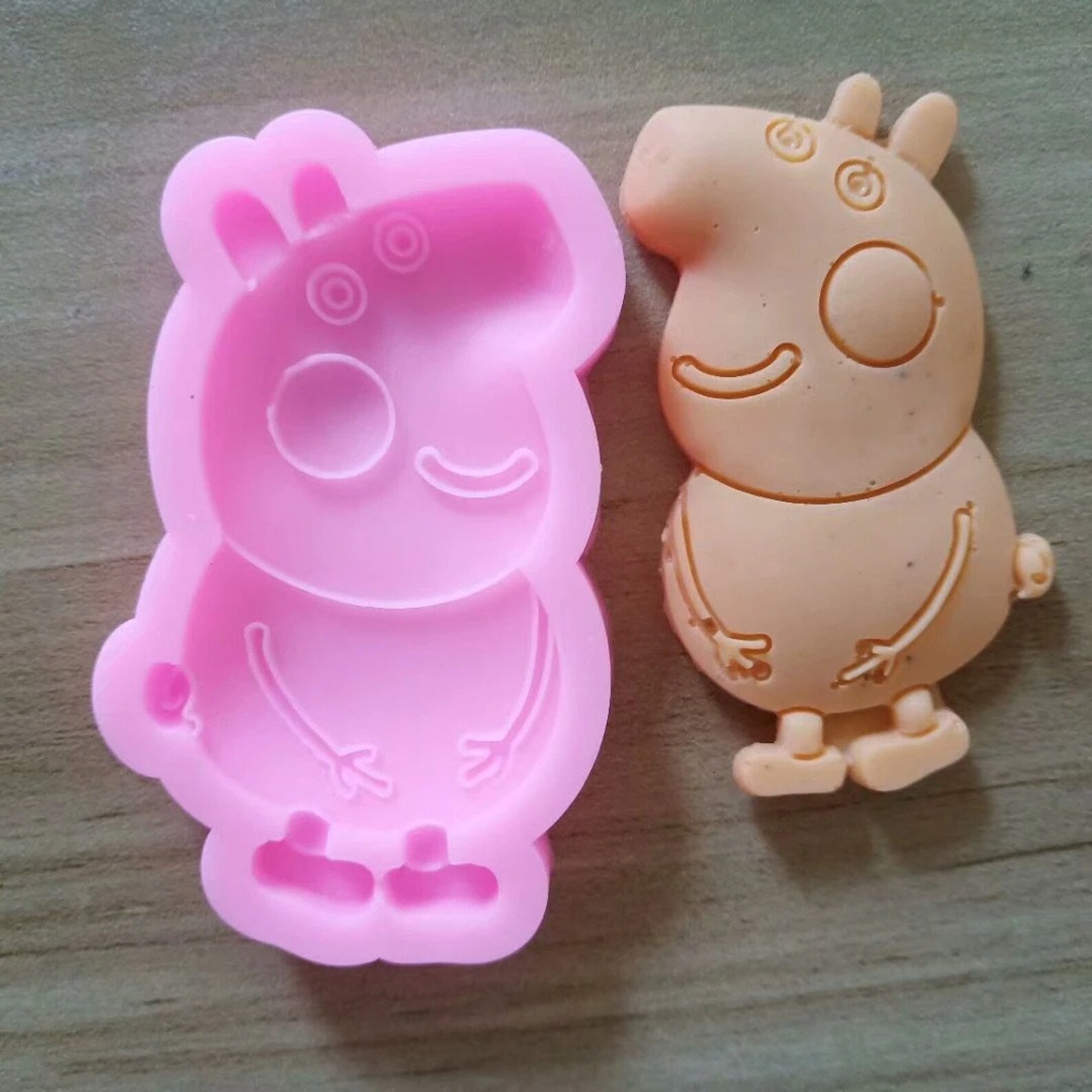 4 Cute Pigs Epoxy Resin Silicone Mold for DIY Handmade Etsy UK