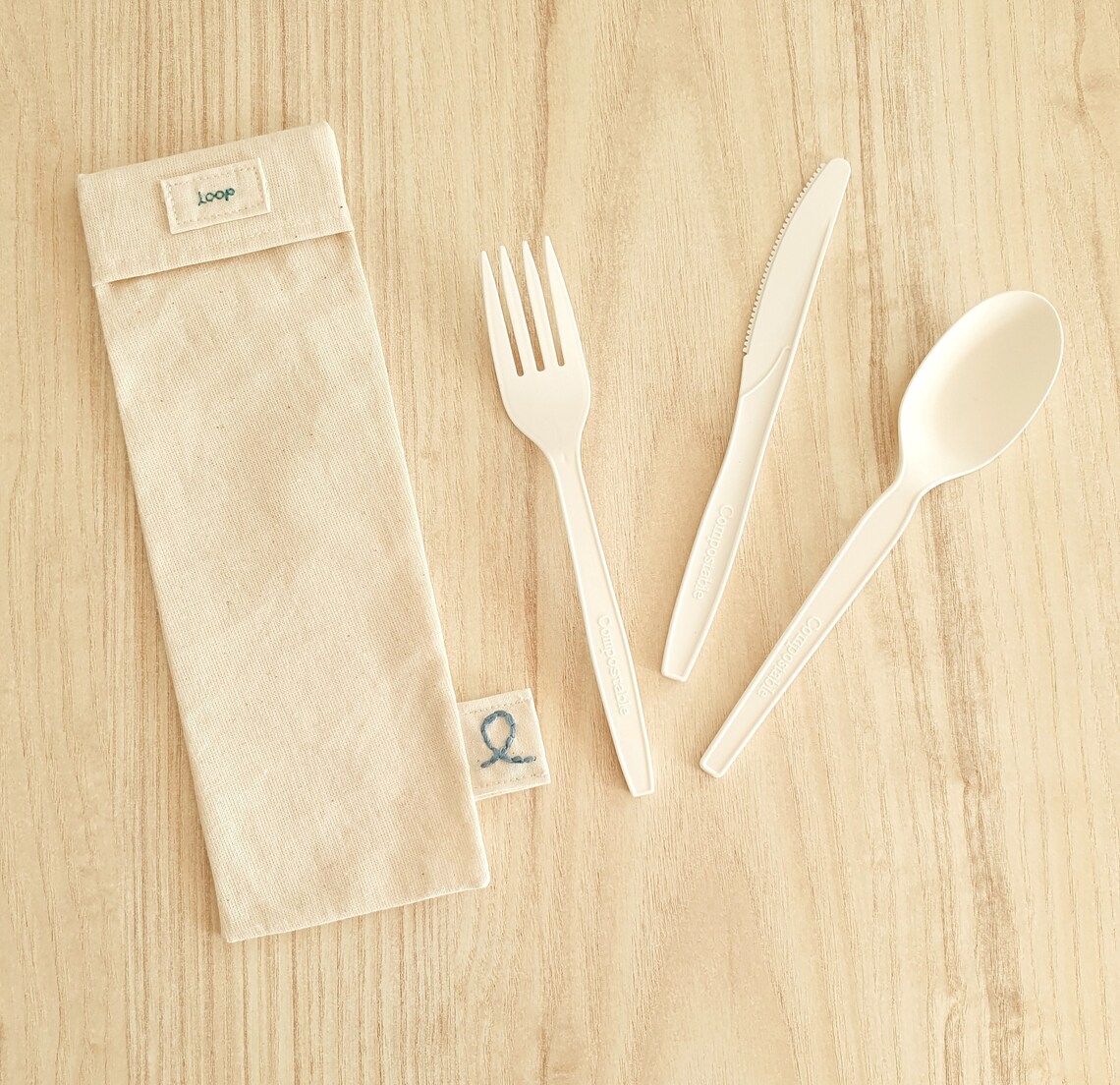 EcoFriendly Cutlery Pouch Etsy