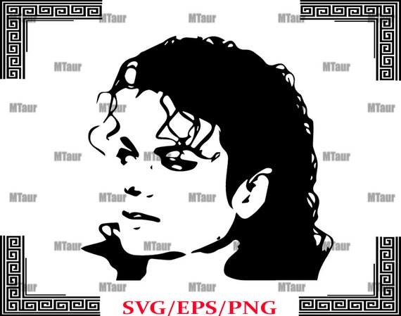 Michael Jackson Silhouette Clip Art Image Michael Jackson Etsy