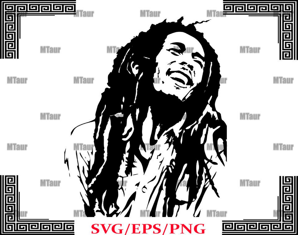 Download Bob marley SVG love SVG one love SVG Cut File Bob Marley ...