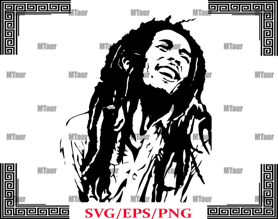 Download Bob Marley Svg Love Svg One Love Svg Cut File Bob Marley Etsy