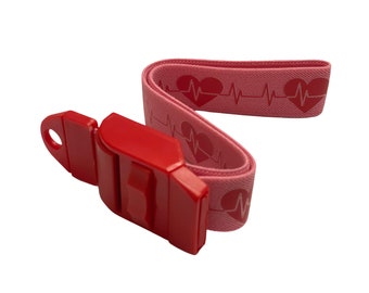 Pink ECG / Hearts design Tourniquet