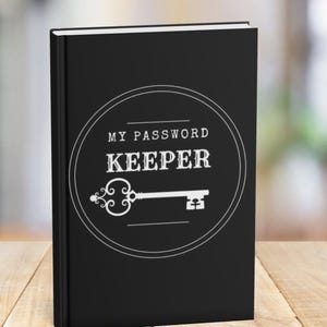 Min lösenordshållare – Utskrivbar kalender (digital nedladdning) PDF
