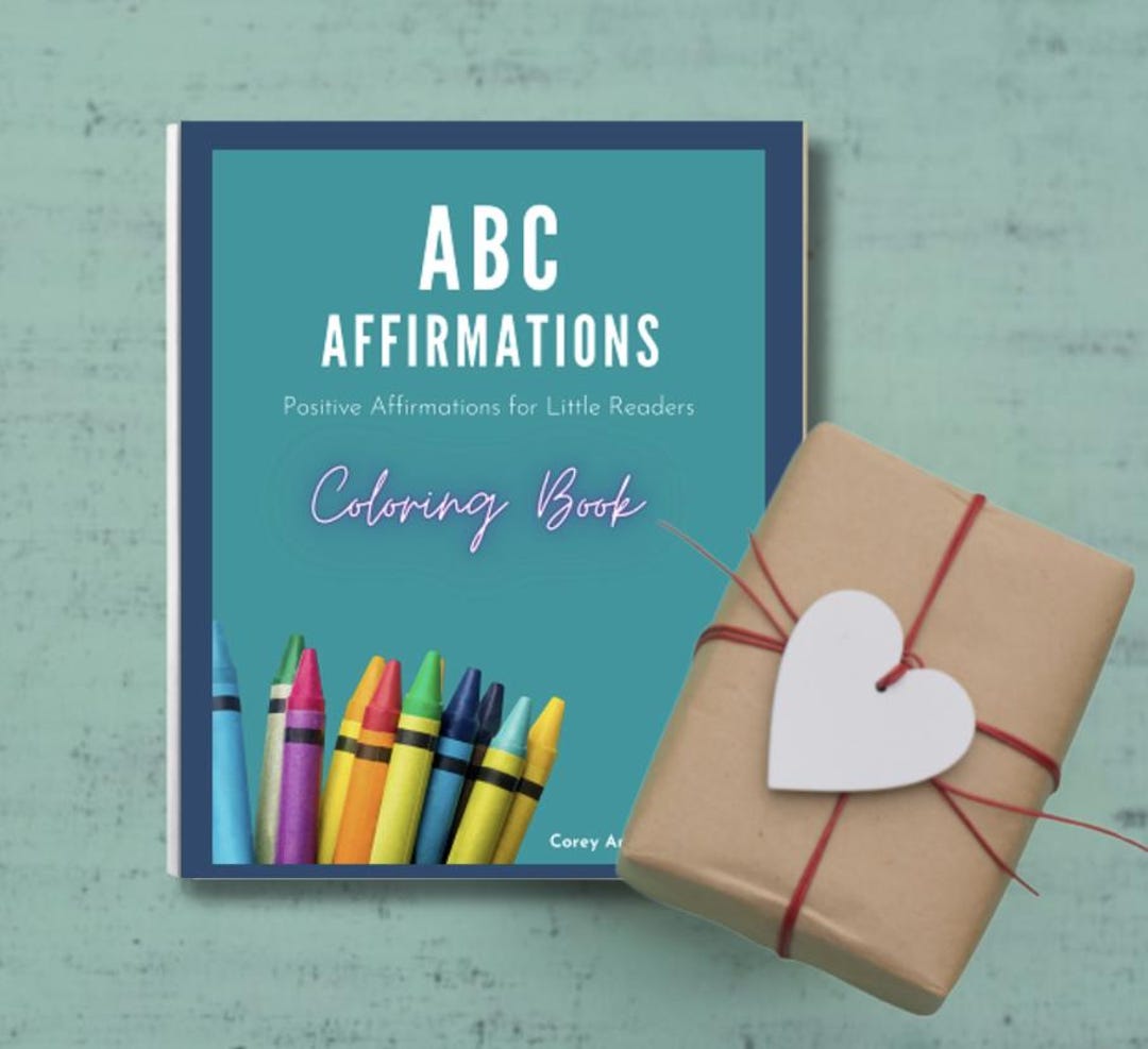 ABC Affirmations Coloring Book: Positive Alphabet Learning for Kids - Etsy