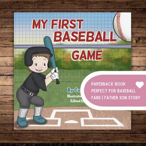 Children&#39;s Baseball Book: Father-Son Story About Teamwork