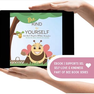 Kindness Ebook for Kids: Bee-Themed Activities & Emotions Guide (Digital Download)