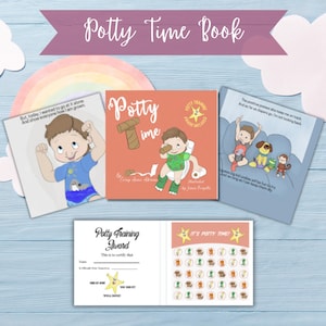 Children's Digital Books| PDF/Print Download| Children's Picture Books| Educational | Potty Training | Toddler Books