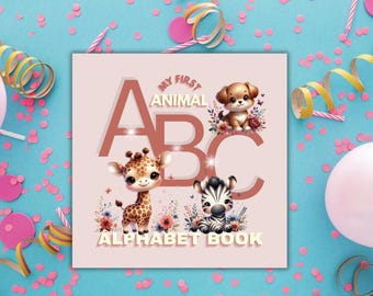 Animal Alphabet ABC Book for Toddlers: Early Literacy Learning Paperback