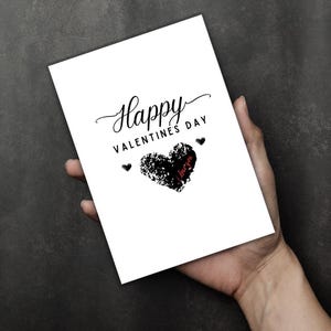 Cartão de Dia dos Namorados | Cartão de Saudação para Imprimir | Download Instantâneo Diga Eu Te Amo com Simplicidade e Charme