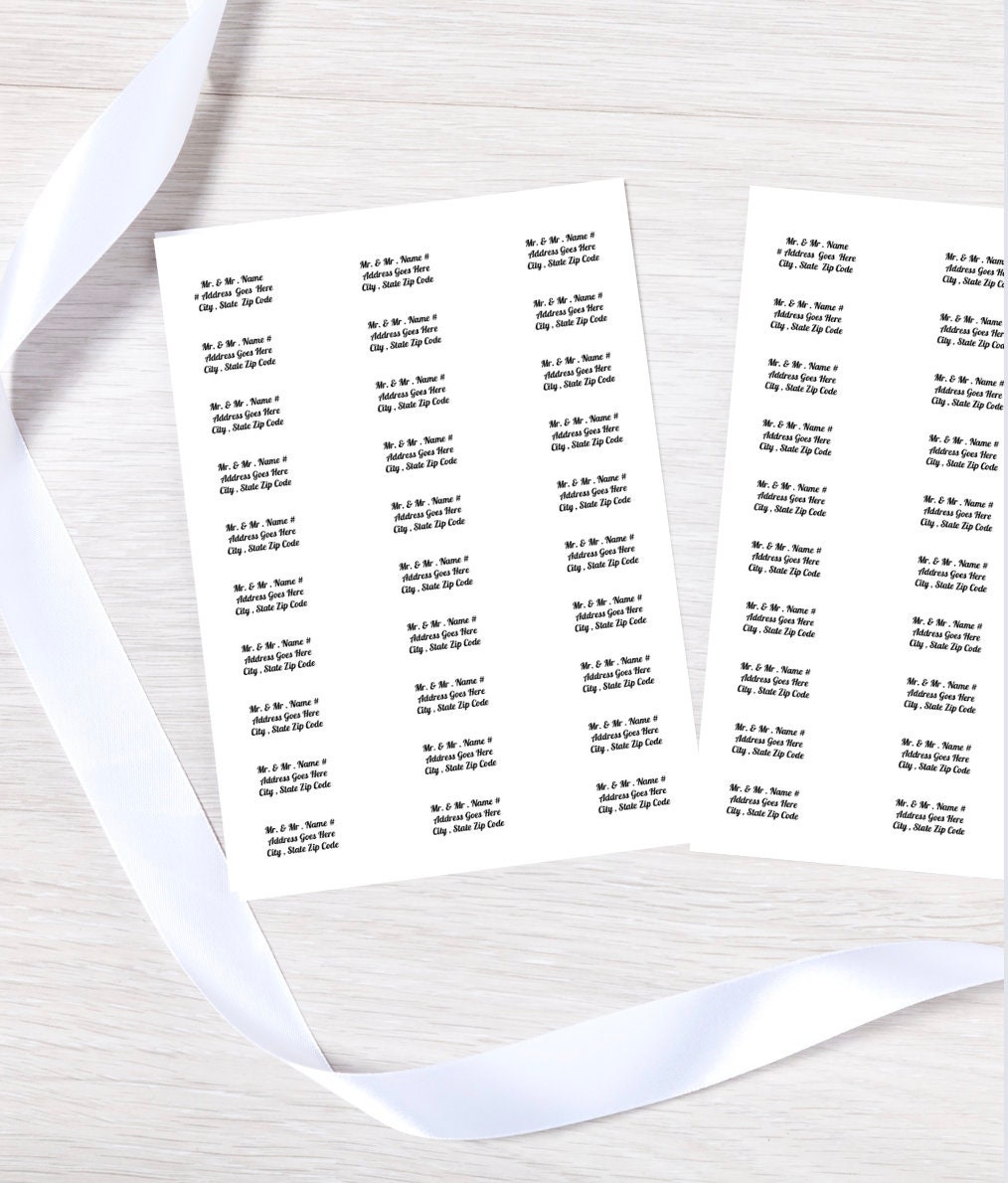 Editable Kids Name Labels Fancy Font | Printable School Supply ...