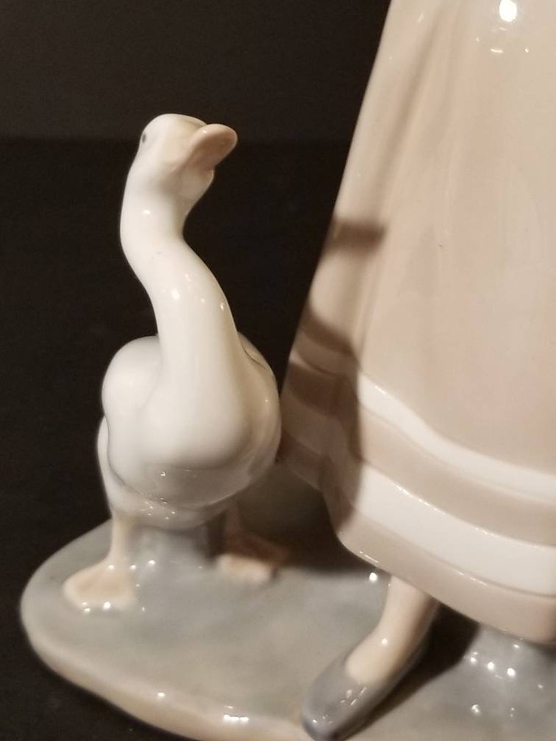 lladro shepherdess with ducks