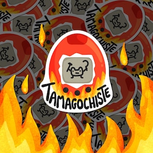 Tamagochiste-Vinylaufkleber