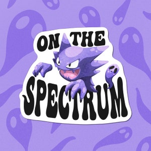 Sticker Brillant On the Spectrum