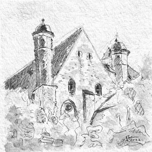 Marburg, landgrave castle.