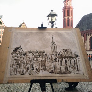 Frankfurt am Main, Alte Nikolaikirche near Römerberg.