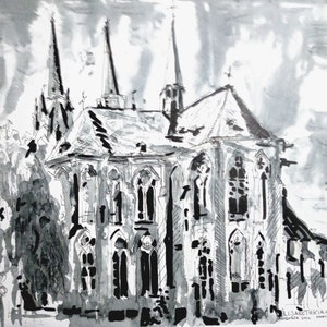 Marburg, Elisabethkirche.