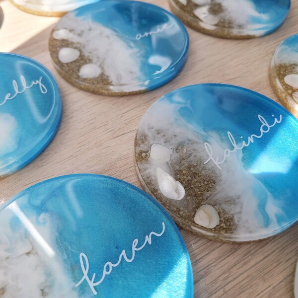 Sea Shell Coasters - Etsy