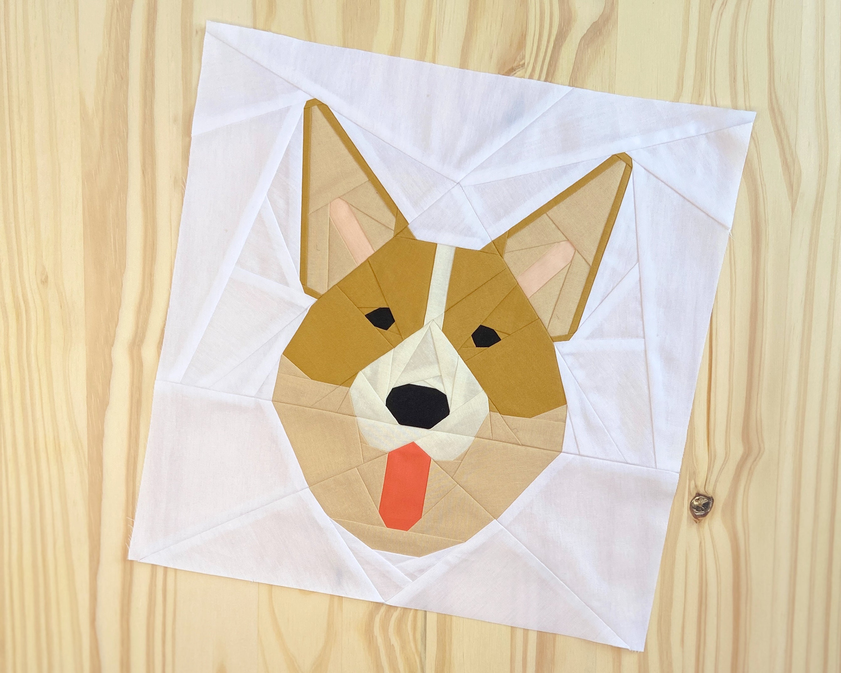 Welsh Quilt Pattern PDF Dog Quilt Pattern Etsy UK