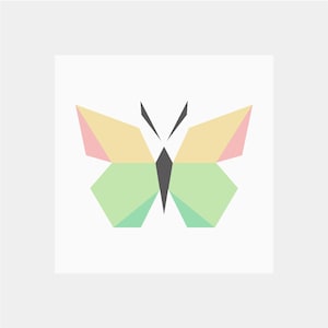 Farfalla Quilt Block Pattern | Butterfly Quilt Pattern | Digital PDF Download | 12 inches | Foundation Paper Piecing | FPP | Garden | Spring