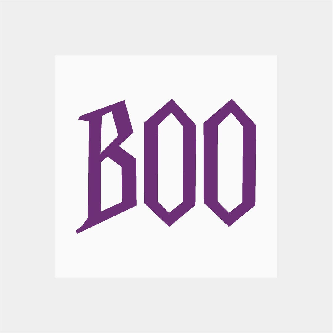 Boo Outline Rug BOO Quilt Pattern | Halloween Quilt Pattern | Digital PDF Download | 12 ...