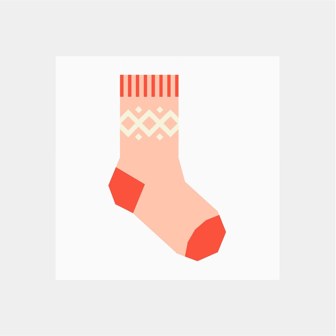 Sock Quilt Block Pattern | Digital PDF Download | 12 Inches ...