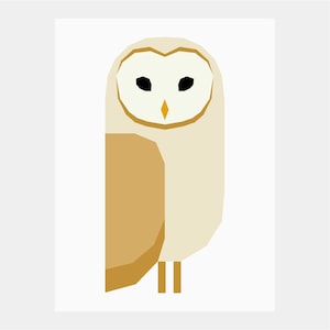 Barn Owl Quilt Pattern | Fall Quilt Pattern | Digital PDF Download | 12x16 inches | Foundation Paper Piecing | FPP | Autumn | Woodlands
