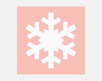 Snowflake IV Quilt Pattern | Christmas Quilt Pattern | Digital PDF Download | 12 inches | Foundation Paper Piecing | FPP | Winter | Xmas