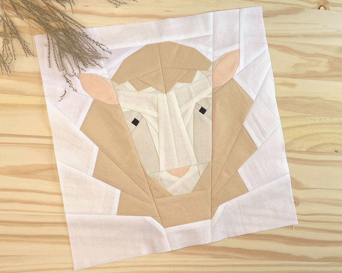 Sheep Quilt Pattern PDF Farm Quilt Pattern - Etsy