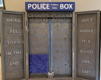 Police Call Box Wall Jewelry Box