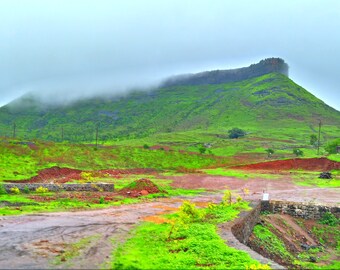 Landscape Picture Of Ramshej Fort