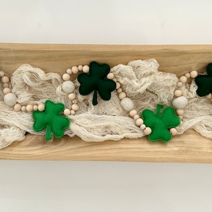 Shamrock St. Patrick’s Day Holiday Garland