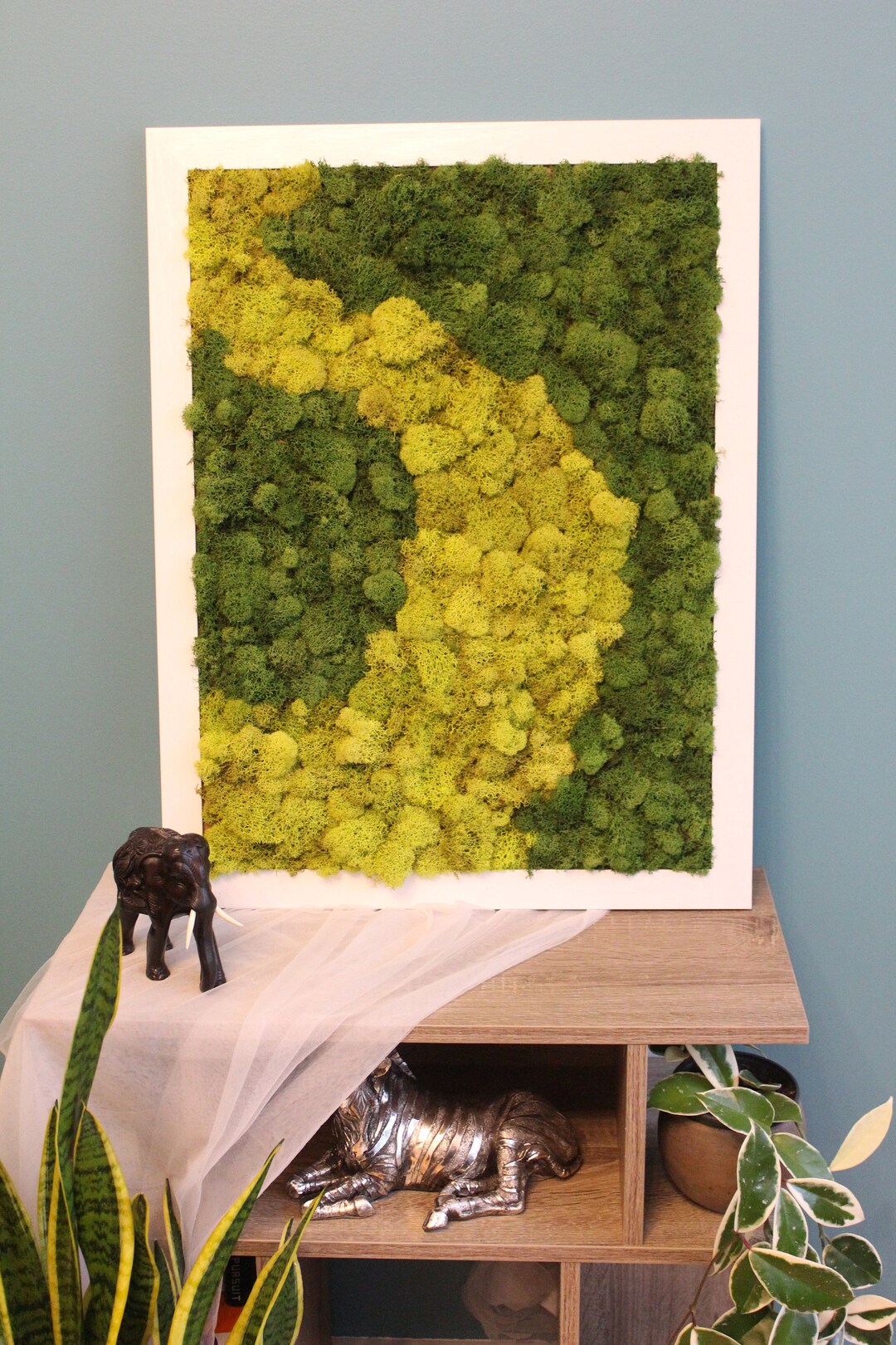 Moss Art Decor Etsy Canada