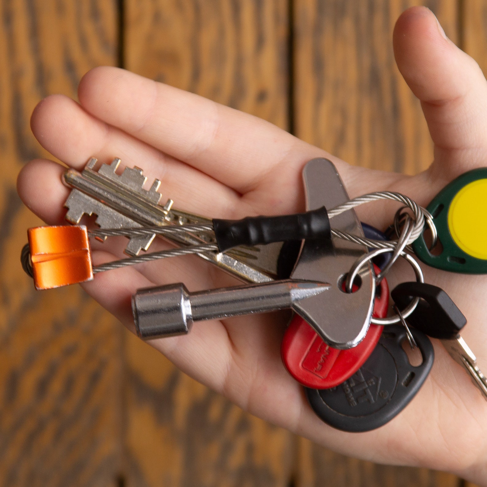 Climbing nuts Keychain. Perfect gift for the trad climbers. Etsy