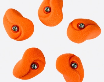 Orange climbing holds for fridge and magnetic board, perfect gift for climber, rock climber, mountain lover, adventure gift , bouldering