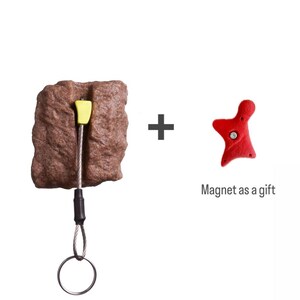 Rock Climbing Keychain Holder - Climber Key Organizer, Carabiner Key Holder, Climbing Gift for Outdoor Enthusiasts, Keychain Accessory, Gear