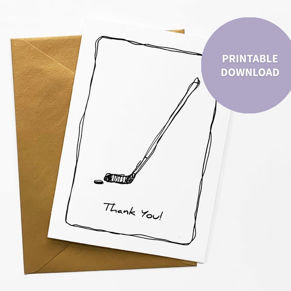 Hockey Thank You - Etsy