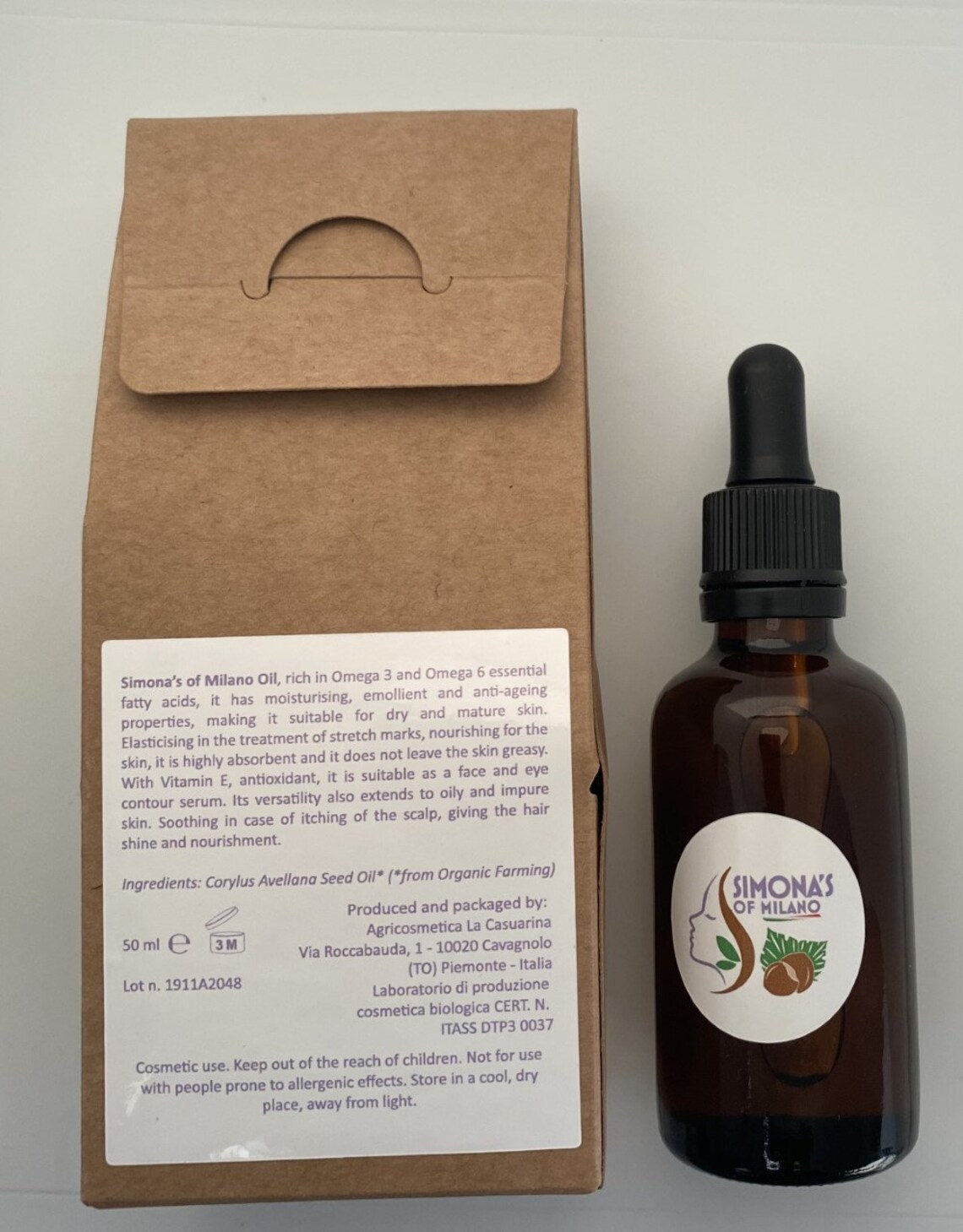 Organic Hazelnut Oil Face Body Hair Dry Skin Eczema. Made Etsy