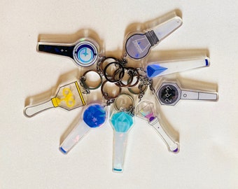 KPOP LIGHTSTICK Acrylic Keychains