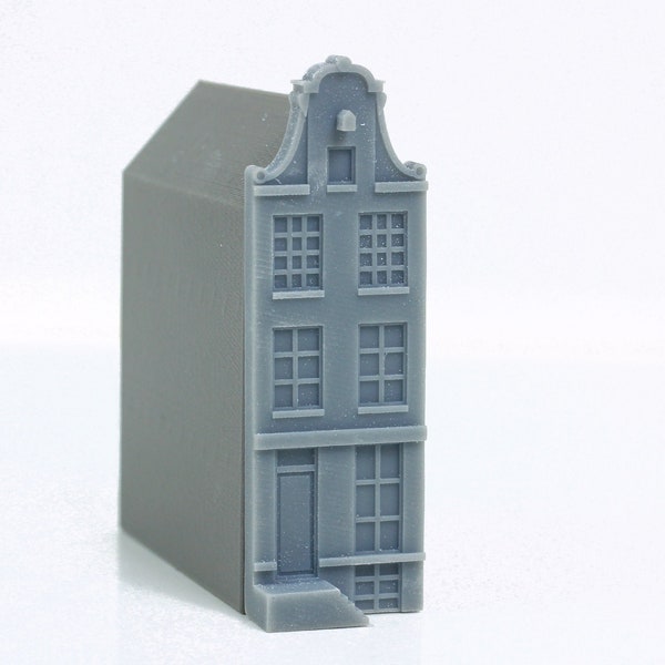 Hollands Grachtenpand - Halsgevel - Miniatuur Replica N-Schaal - Amsterdam Herengracht 150