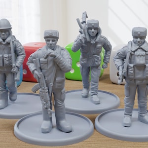 Russian Army in Chechnya 1995 - 3D Printed Minifigures for Modern Tabletop Wargaming 28mm / 32mm Scale