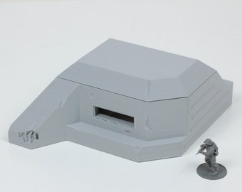 3D Printed WW2 Bunker – Tabletop Wargaming Terrain Model