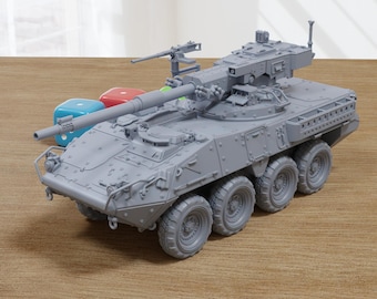 M1128 Stryker - Modern War - 3D Printed Miniature Wargaming Combat Vehicle