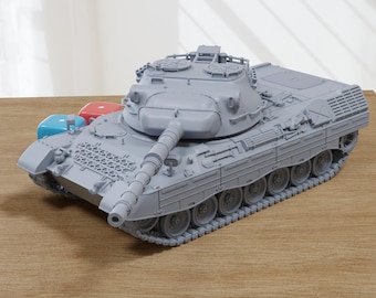 Leopard 1A2 - West German Cold War - 3D Printed Miniature Wargaming Combat Vehicle